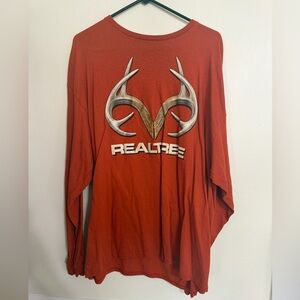 Realtree Burnt Orange Antler Graphic Shirt